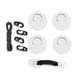 thumbnail image 1 of D Ring Pad Patch Bungee Accesorios Set Parche Redondo Para Tabla De Surf Inflable Blanco, 1 of 2