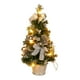 thumbnail image 3 of Árbol De Navidad De Escritorio Con Luces, Decoración Navideña Para Vacaciones De Navidad, Interior, 20 Luces, 40cm, 3 of 5