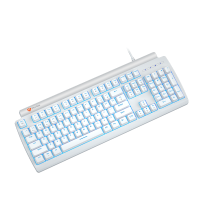Teclado Mecánico Gamer Blanco, Meetion Outemu Red