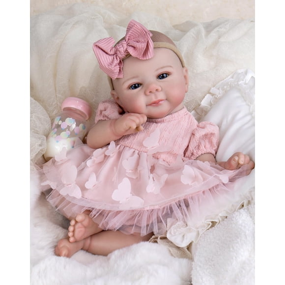 Muñeca Reborn Aori 51 cm Realista con Accesorios