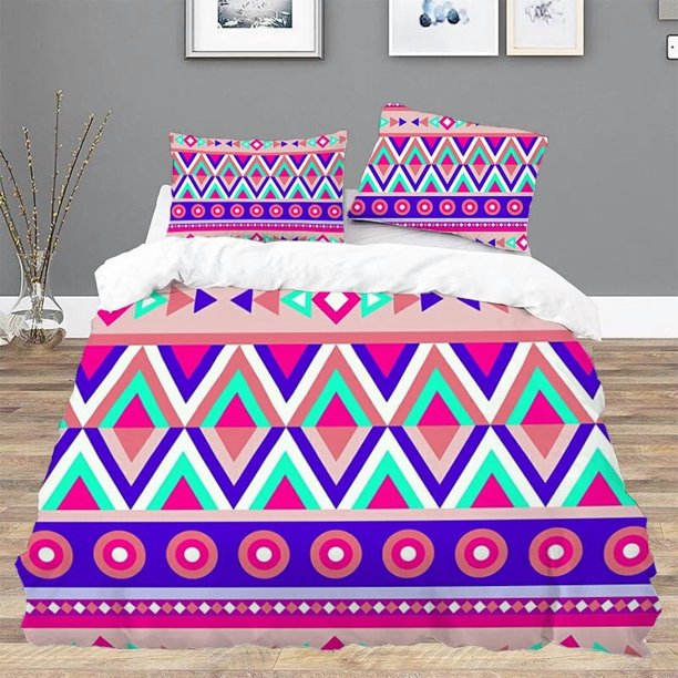 Aztec Duvet Cover Queen Bed Linen Sets Comforter Bedding Sets Twin Size Bedding Double Bed Sheets Set Home Textile GardenBed Sheets