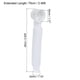 thumbnail image 2 of Uxcell 0.28m Tubería de Desagüe de Bañera de ABS Ajustable Tubo de Drenaje Flexible Blanco 1Pc, 2 of 6