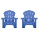 thumbnail image 1 of Set de 2 sillas de jardín para niños Little Tikes azul para exterior, 1 of 4