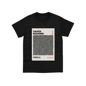 Rockit Chile - Polera Arte Yayoi Kusama Black