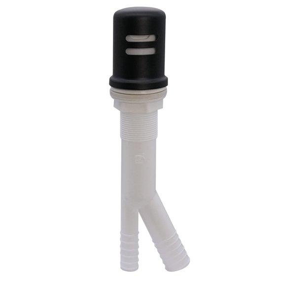 Kit de tapa para cámara de aire Westbrass A200-1-62 de latón sólido negro mate