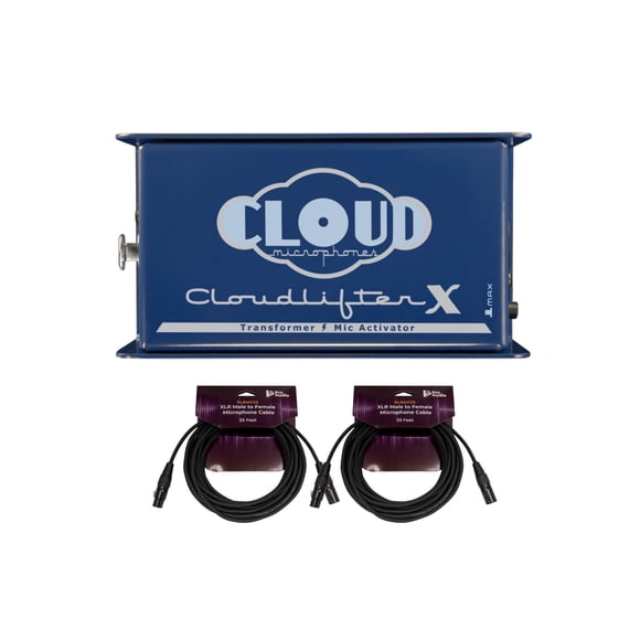 Micrófonos Mic Activator Cloud Cloudlifter CL-X con cables