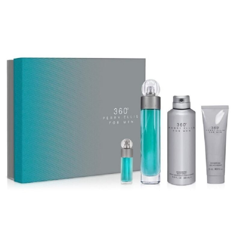 Perry Ellis - 360 For Men Edt 100ml + 7,5ml + Deo 170gr + Sg 90ml