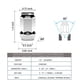 thumbnail image 3 of Juego de 16 tuercas de rueda cromadas 1/2"-20 para carrito de golf (Shu‑Ran), 3 of 7