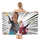 thumbnail image 1 of BoJack Horseman Toalla de playa de secado rápido con diseño temático, regalo para mujeres y niñas, ideal para cumpleaños, fans, amantes de la música, uso en la playa o al aire libre, 78 × 150 cm, 1 of 6
