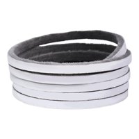 Magideal - Burlete Protector Para Ventana, Burlete De Sellado Resistente Al Viento, Autoadhesivo, A Prueba De Polvo, Para Marcos De Puertas Y Ventanas Corredizas Gris