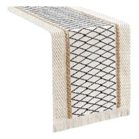 Oem - Mantel Camino De Mesa Rectangular Yute Malla 180X30Cm