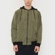 thumbnail image 3 of Chaqueta Hombre Bomber Verde Hoodie Corona, 3 of 5