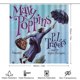 thumbnail image 2 of Mary Poppins-theme 4-Piece Shower Curtain Set with Rugs, Waterproof Bathroom Decor Set Includes Bath Mat, U-Shaped Rug, Toilet Lid Cover and Curtain with Hooks, 2 of 6