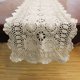 thumbnail image 5 of Caminero de mesa KEPSWET 36x121 cm Beige de algodón con crochet, 5 of 7