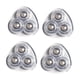 thumbnail image 1 of 4 Piezas De Deslizadores De Ruedas Autoadhesivos Para Contenedores De Almacenamiento De Peque?os Electrodomésticos Transparentes, 1 of 5