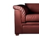 thumbnail image 4 of Sofá Ancona 3C Tela Pu Chocolate, 4 of 4