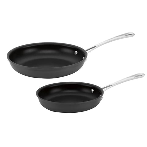 Cuisinart - Juego De Sartenes Contour De Acero Inoxidable 9 Y 11 Paquete De 2