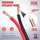 thumbnail image 4 of Cable eléctrico Nilight 14 AWG, 50 pies, rojo y negro, 12 V/24 V DC CCA, 4 of 9