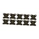 thumbnail image 5 of 10 Soportes De Mariposa De Metal En Forma De L, Soporte De ángulo Recto Para Marco De Cama De Cobre, 5 of 5