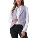 thumbnail image 1 of INSPIRE CHIC Chaleco de Traje para Mujer Doble Botonadura Negocios Solapa Elegante Chaleco de Vestir M Lila, 1 of 6