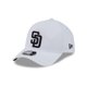 thumbnail image 2 of Jockey Gorro New Era 9FORTY San Diego Padres Blanco, 2 of 6