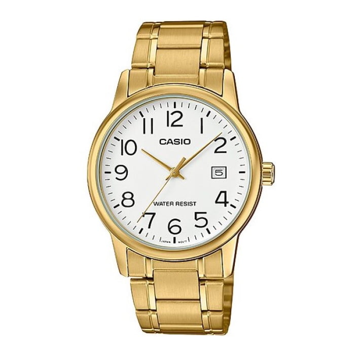 Reloj Analogo Dorado Casio Mtp-v002g-7b2