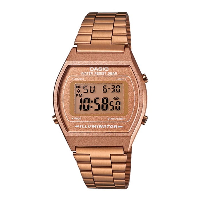 Reloj Digital Oro Rosa Casio B-640wc-5a