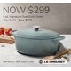 thumbnail image 2 of Horno holandés Le Creuset de hierro fundido esmaltado, 8 litros, color cereza, 2 of 4