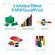 thumbnail image 2 of Kit de manipulación matemática hand2mind 93539 para niños (293 piezas), 2 of 3