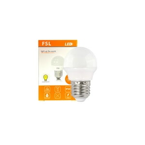 Pack X10 Guirnalda Led Decorativa G45 2W/E27 Color Blanco Calida -Fsl