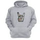 thumbnail image 1 of Polerón Canguro Rock Gris Claro Talla Xs Unisex, 1 of 1
