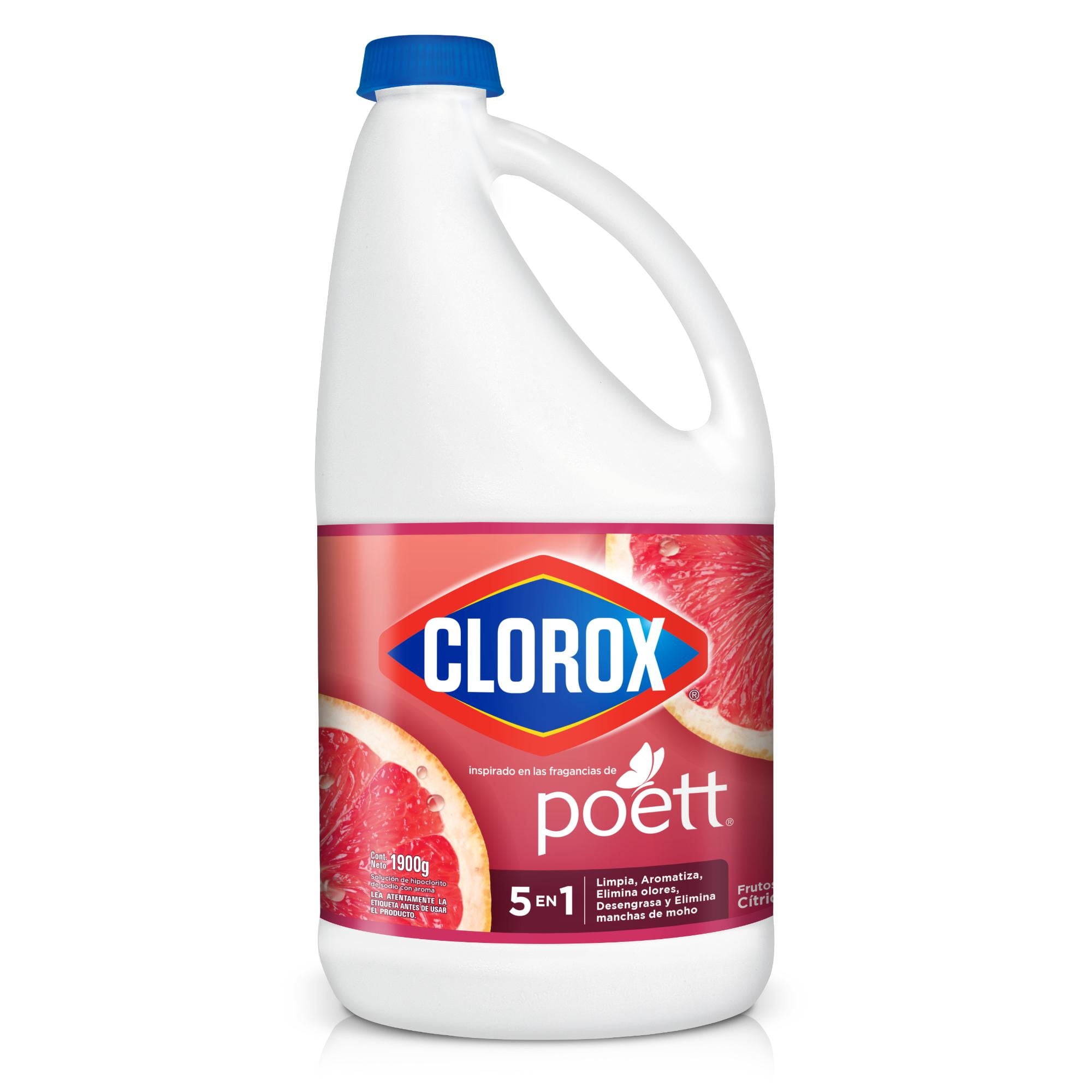 Cloro Líquido Con Fragancias Citric Poett Botella 1900 ml Clorox