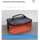 thumbnail image 4 of Bolsa térmica para coche de 12 V, bolsa de picnic eléctrica, bolsa térmica para almuerzo, bolsa térmica plegable para llevar comida de picnic, 29 x 21 x 11 cm, 4 of 5