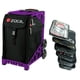 thumbnail image 1 of Bolsa deportiva ZUCA Obsidian con marco morado, 5 bolsas y artículos de aseo, 1 of 4