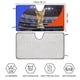 thumbnail image 2 of Copa Mundial de la FIFA Parasol para Parabrisas Delantero Protector Plegable, Visera Solar para Auto Bloquea Rayos UV Mantiene tu Vehículo Fresco 140cm*76cm, 2 of 6