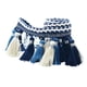 thumbnail image 1 of 1 yarda europeo borla de la cortina de la ropa ribete borde de la franja azul + blanco, 1 of 5