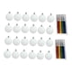 thumbnail image 3 of 24 Adornos Navideños En Blanco Con 8 Rotuladores Para Coronas De Fiesta Y Eventos En Ventanas., 3 of 5