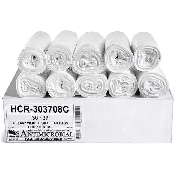 Bolsas de basura Aluf Plastics 30 Gal 8 Micron 500 Unid