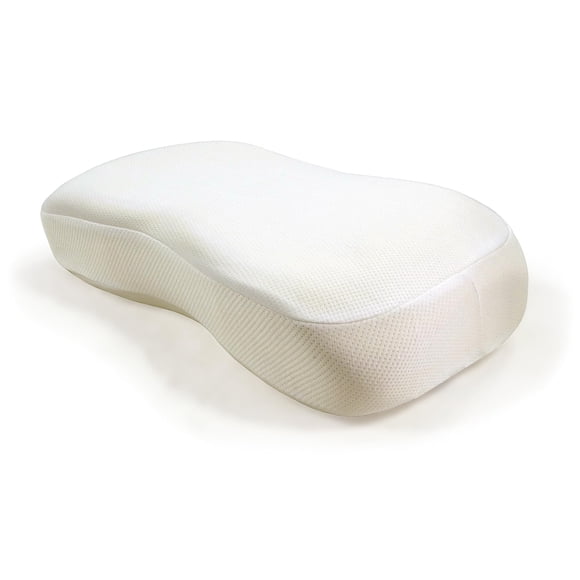 Almohada SleepRight 61 cm × 13 cm de espuma viscoelástica para posición lateral