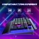 thumbnail image 3 of Teclado para juegos RiSophy de 104 teclas Rainbow con retroiluminación LED para PC y Mac, 3 of 7