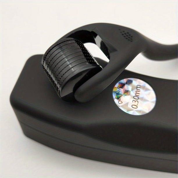 Rejuvenate Your Skin with a Titanium Matt Black 540 Derma Roller - Reduce the Look of Aging!