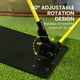 thumbnail image 3 of Entrenador de Golf Amy Sport de Metal Duradero (Oscuro), 3 of 7