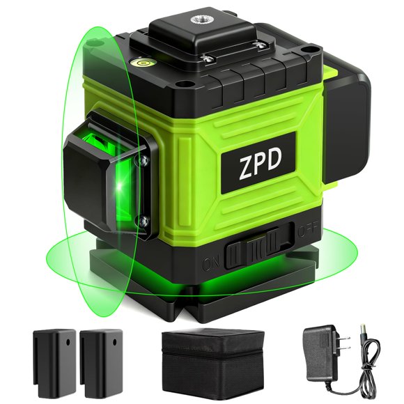 Nivel Láser ZPD 360 Verde Autonivelante para Bricolaje