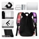 thumbnail image 5 of Mob Psycho-theme Backpack, Campus style schoolbag Bookbag with Adjustable Shoulder Straps And Large Zip Compartment, Unisex Travel Bags.42x30x15cm, 5 of 6