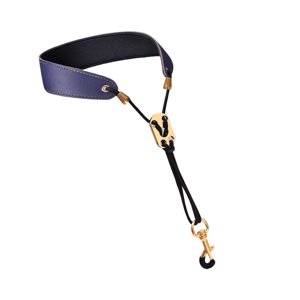 Magideal - Accesorios De Correa Para El Cuello De Saxofón, Longitud Ajustable Acolchada Para Saxofón, Saxofón Soprano, Saxofón Alto, Bajo, Instrumento , Azul