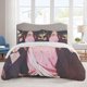 thumbnail image 1 of Demon Slayer Bedding Sets Cartoon Duvet Cover Lightweight 3 Piece Bet Sets for Kids Boys Girls, 1 of 5