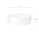 thumbnail image 2 of Cake Dummy O'CREME de poliestireno para productos horneados, 18 cm de diámetro, 2 of 6