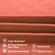 thumbnail image 4 of PiccoCasa 1800 Microfibra Transpirable Fundas de Almohada con Cremallera Juego de 2, Queen Naranja 20"x30", 4 of 7