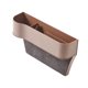 thumbnail image 3 of Organizador De Relleno Para Huecos De Asiento De Coche, Organizador De Asiento De Coche Para Monedas, Gafas, Tarjetas, Conductor Marrón, 3 of 5