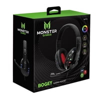 Monster Games - Au774 Headset Monster Bogey Open Box